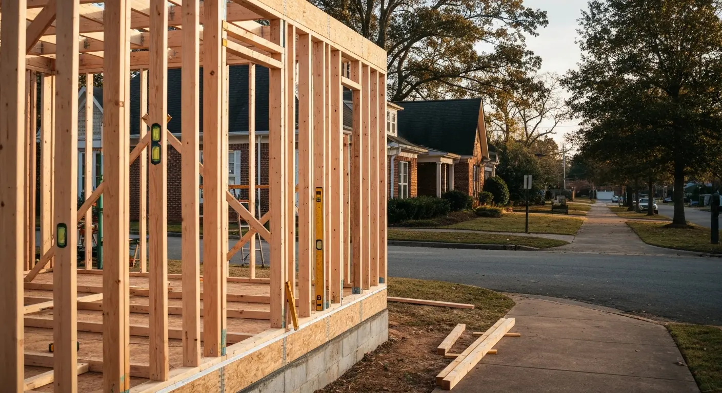 New home framing