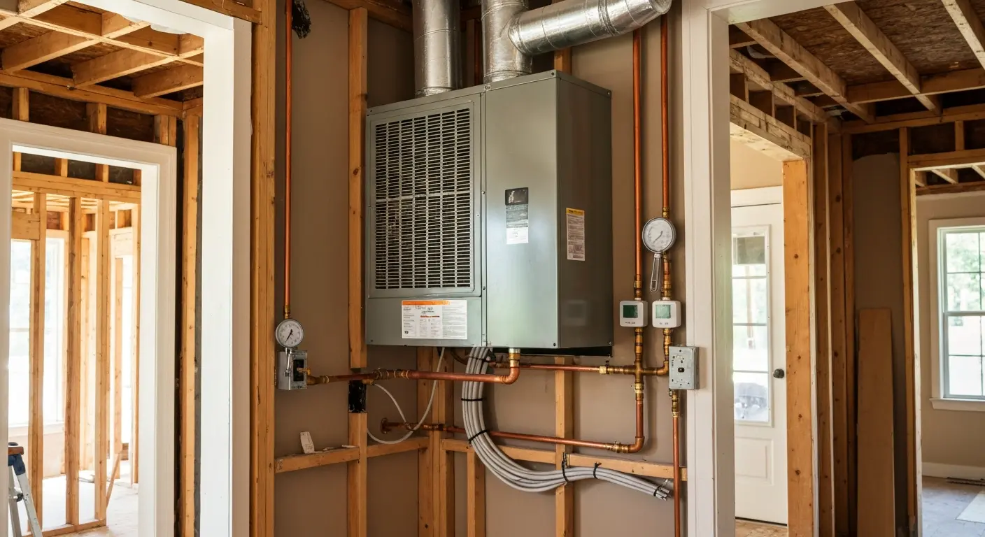 HVAC installation in Taylors home