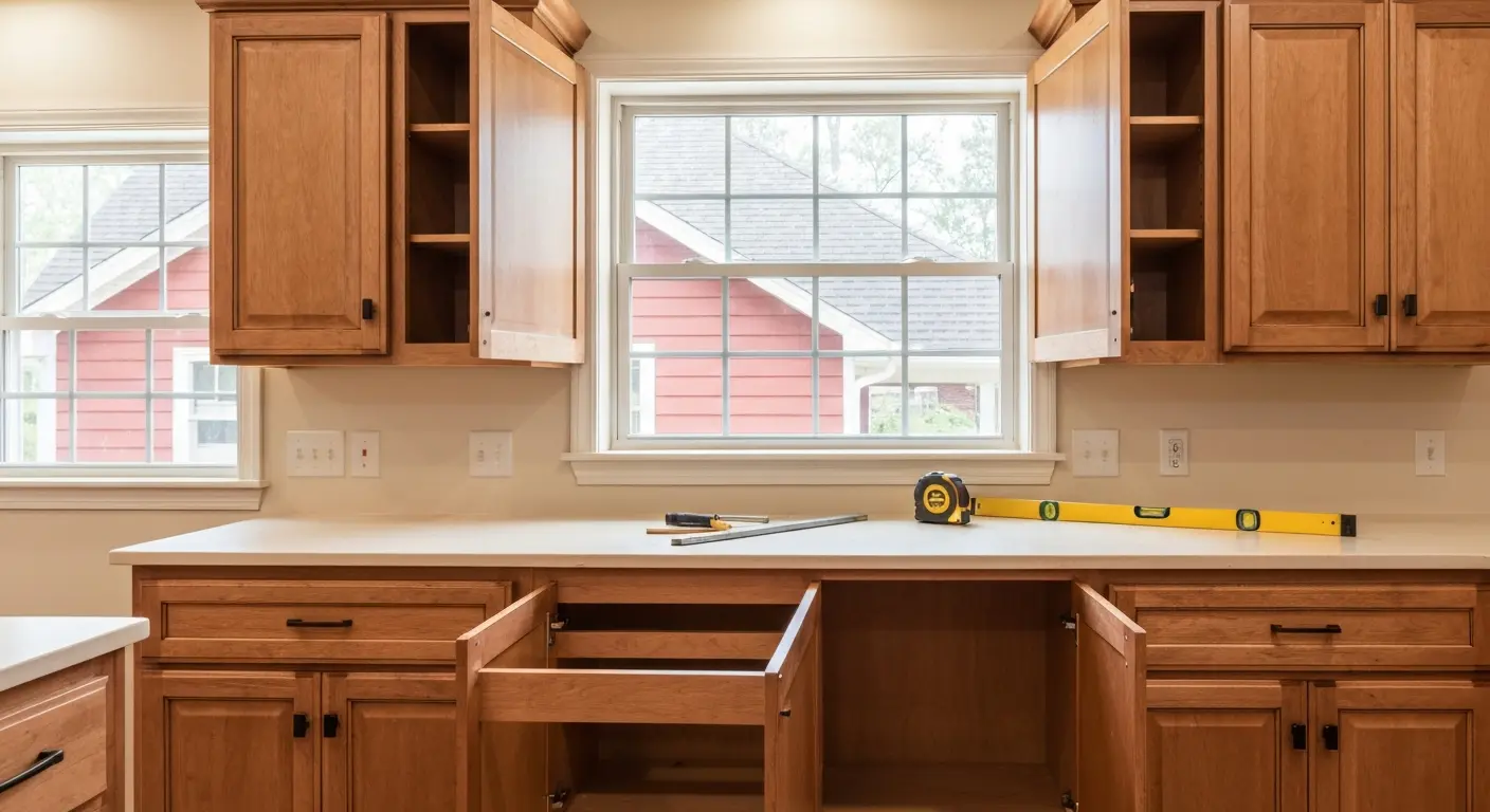 Custom kitchen cabinets