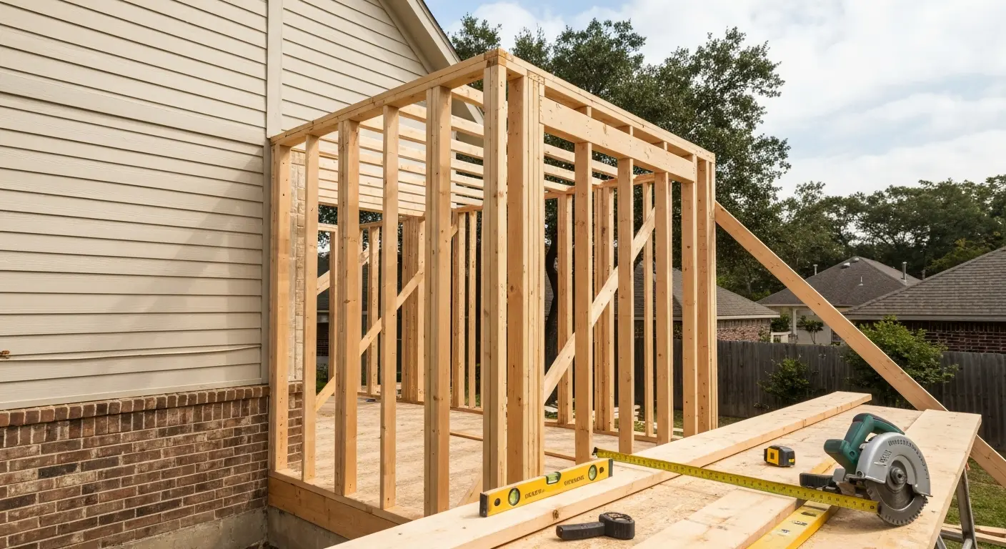 Home addition construction