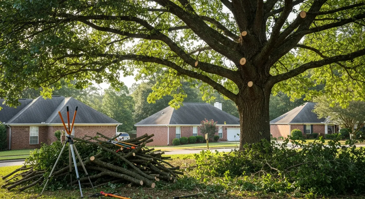Tree trimming Easley