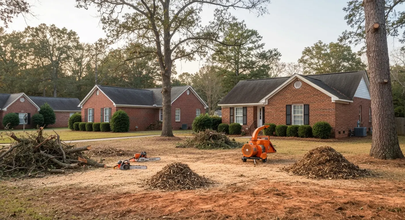 Emergency tree service Easley