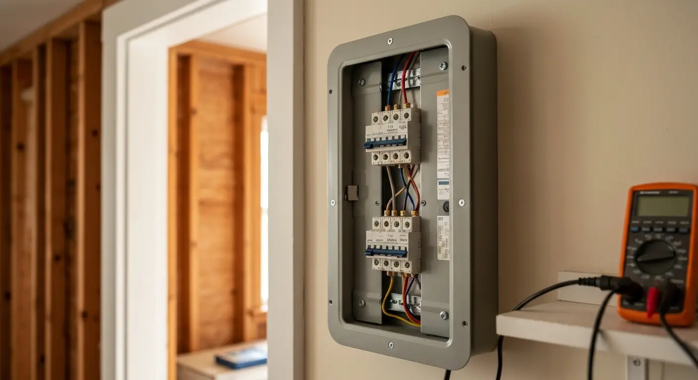 Electrical panel upgrade in Taylors
