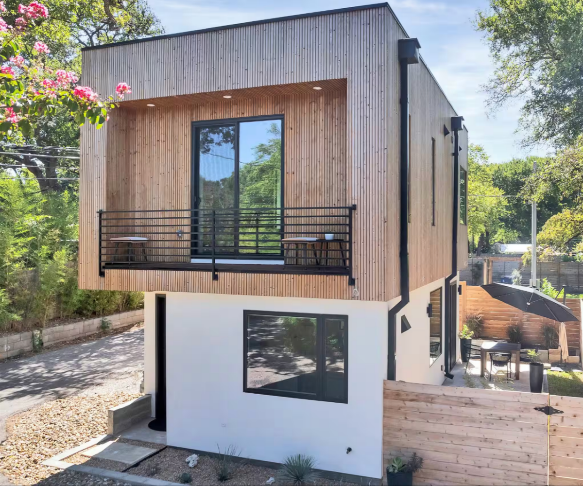 Japanese-inspired accessory dwelling unit in East Austin designed and built by Julie Hutchison