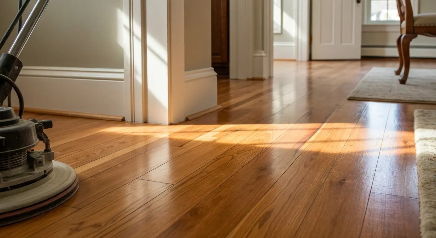 Hardwood flooring installation