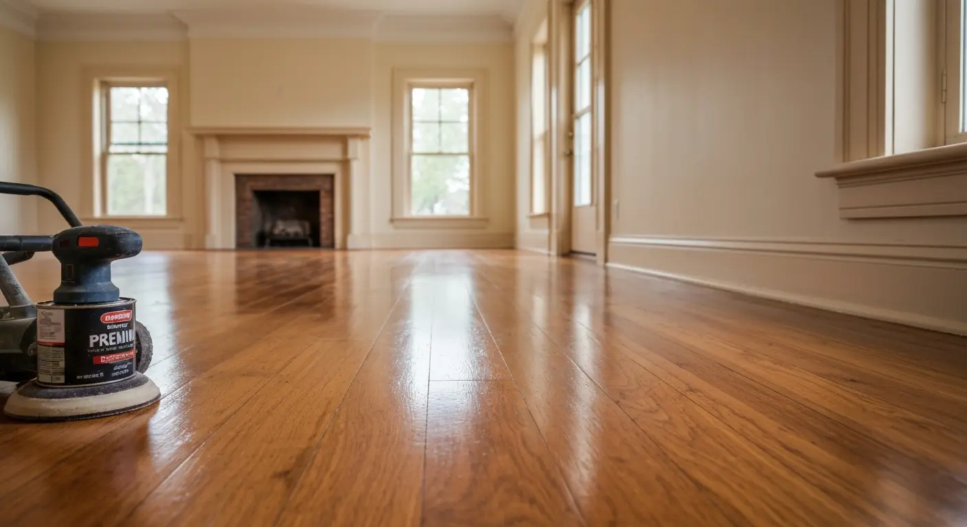 Hardwood refinishing
