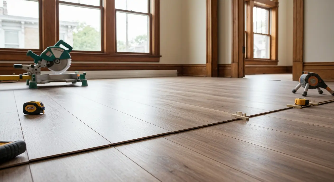 Vinyl plank flooring