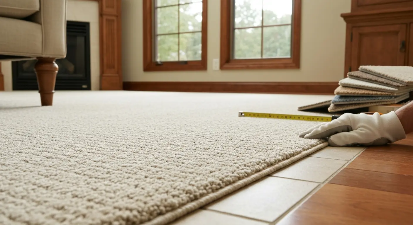 Residential carpet selection