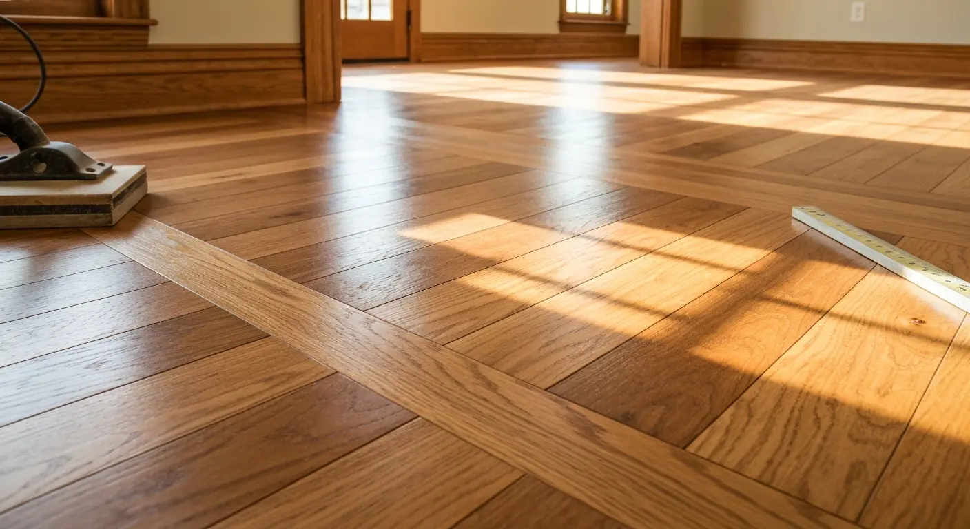Solid hardwood flooring installation