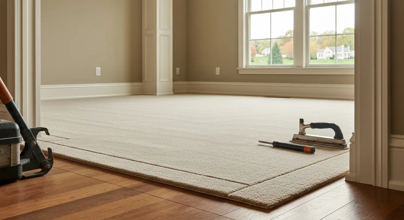 Carpet installation service
