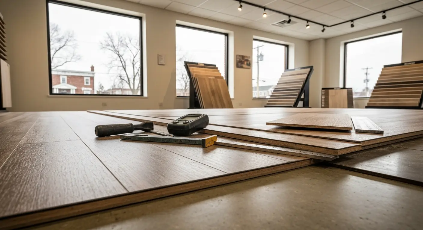 Durable laminate for high traffic areas