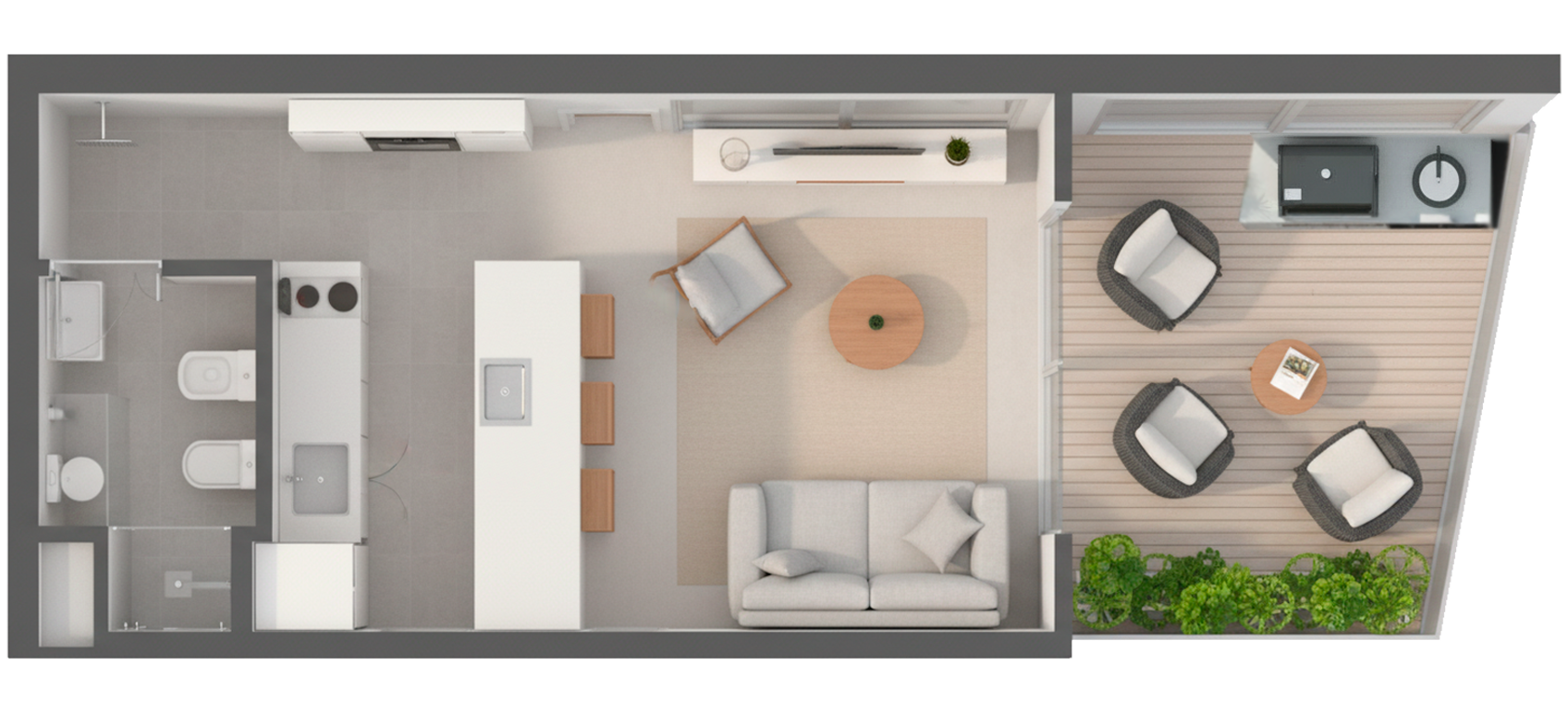 Plano del departamento