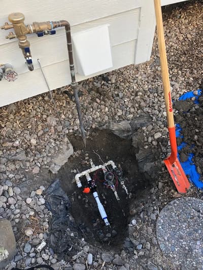 Sprinkler Activation in Highlands Ranch, CO