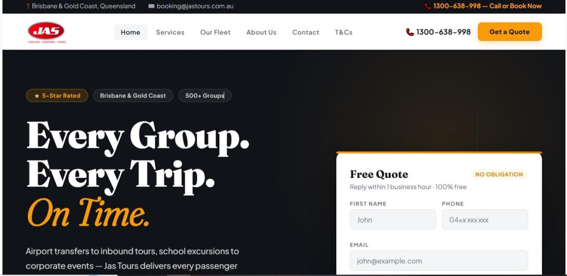 Jas Tours AU 2