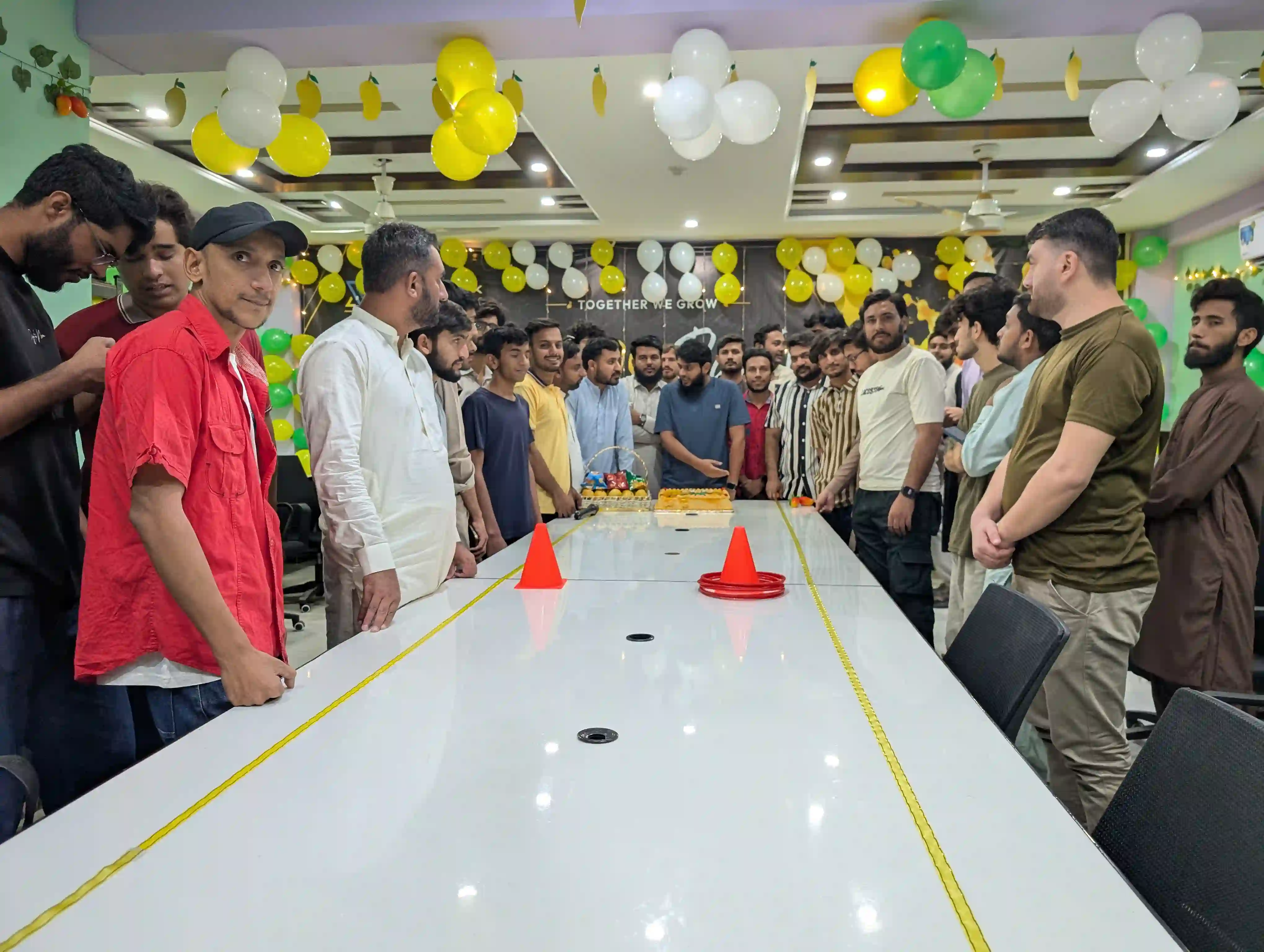 Celebrating Team Synergy at the XortLogix Mango Party