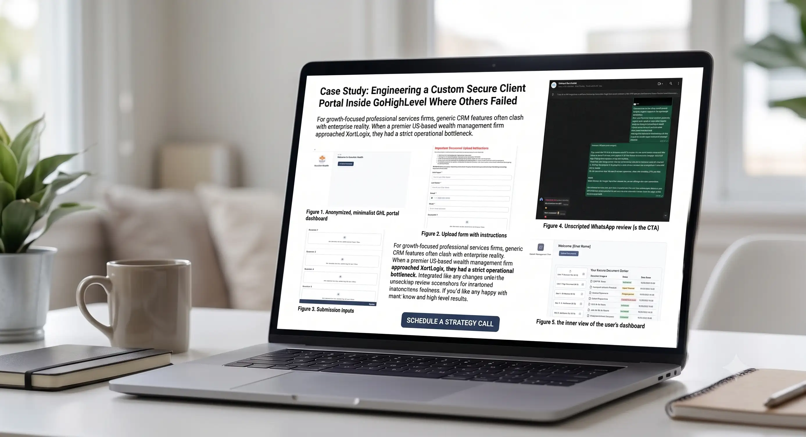 Case Study: Engineering a Custom Secure Client Portal Inside GoHighLevel Where Others Failed
