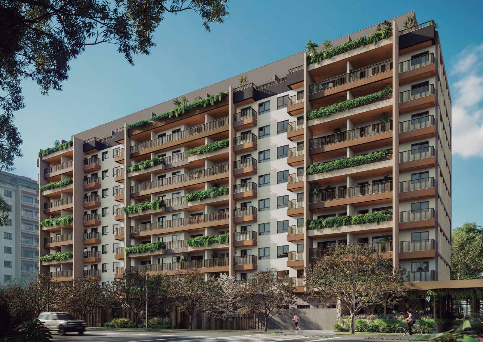 Fachada do Bloco 5 do Green View