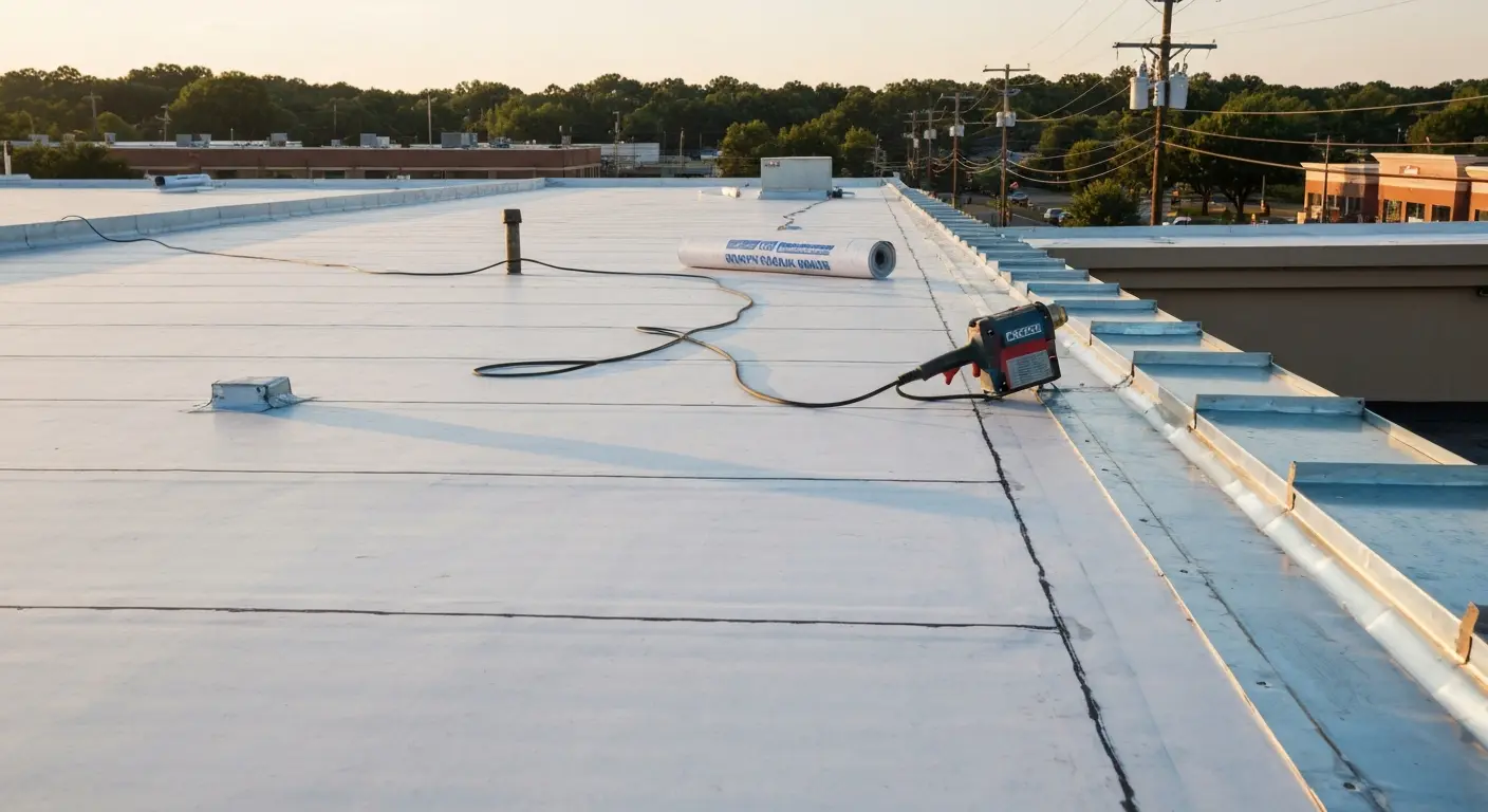 Commercial roof repair