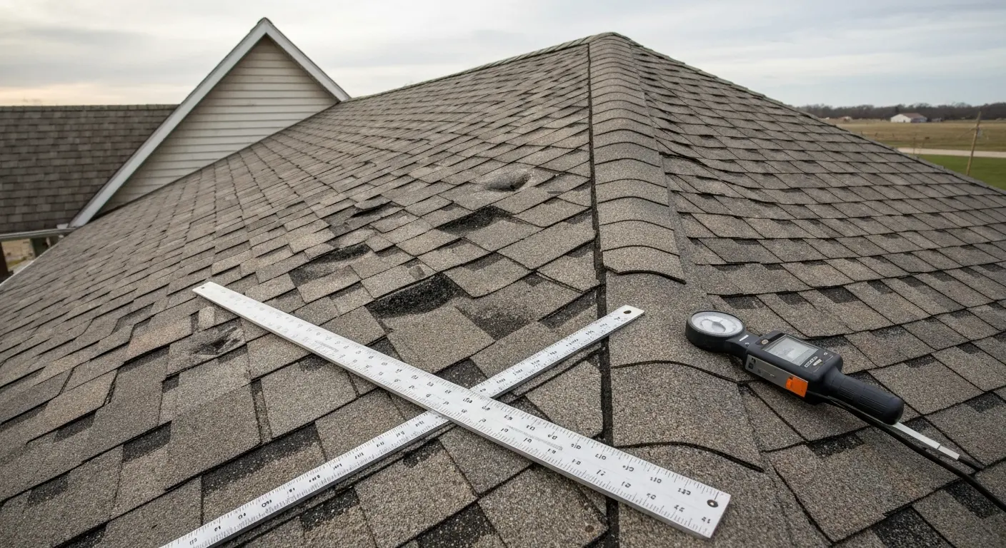 Hail damage assessment Pocahontas