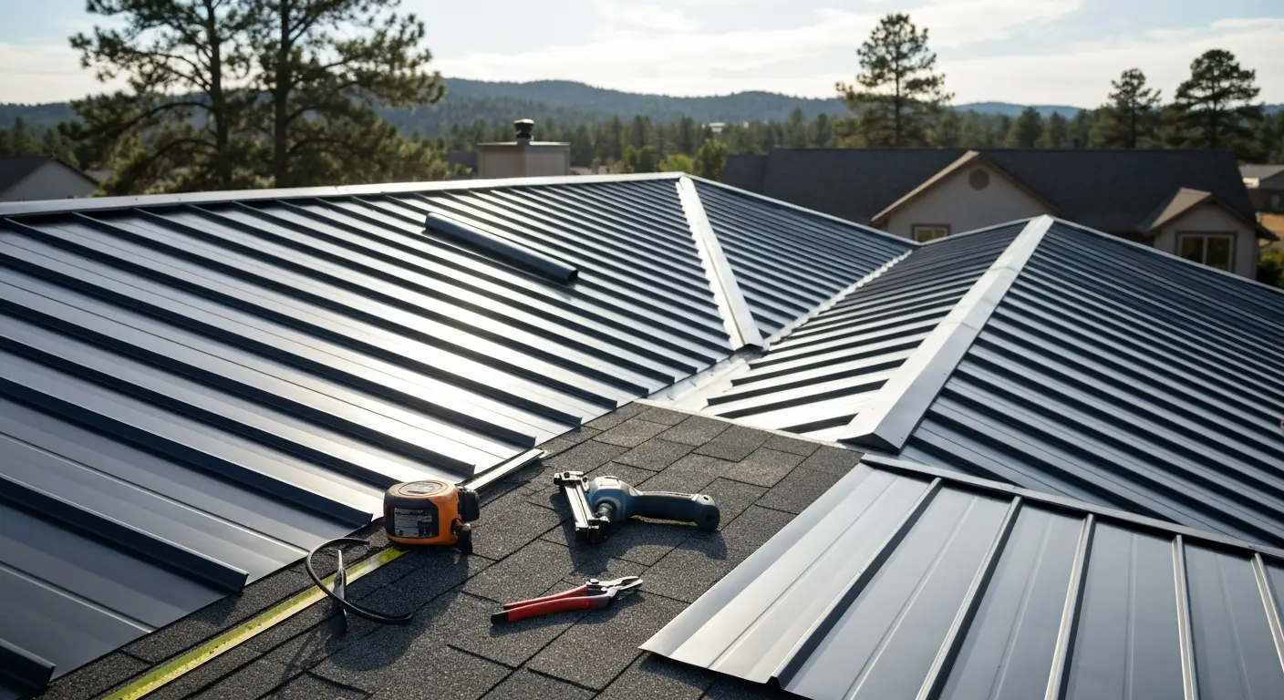 Metal roof installation Mountain Home