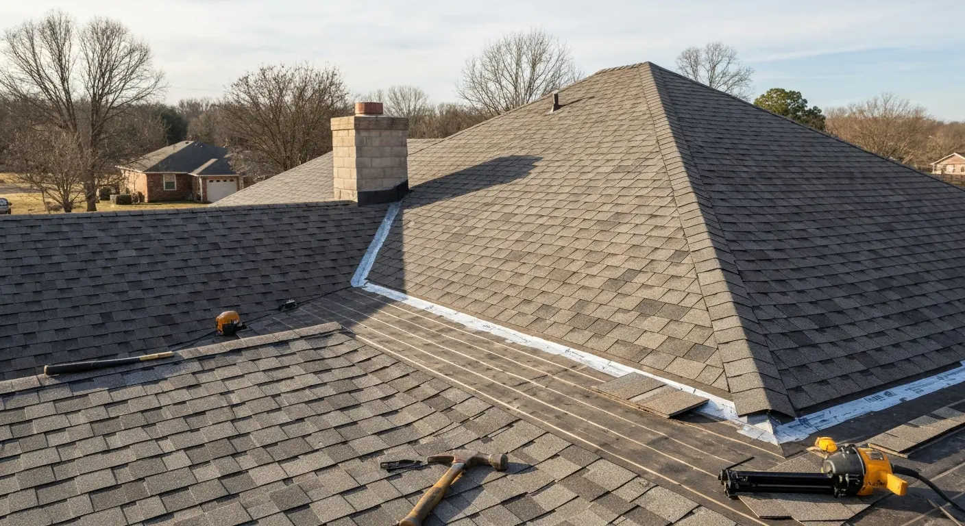 Residential roofing service in Tuckerman