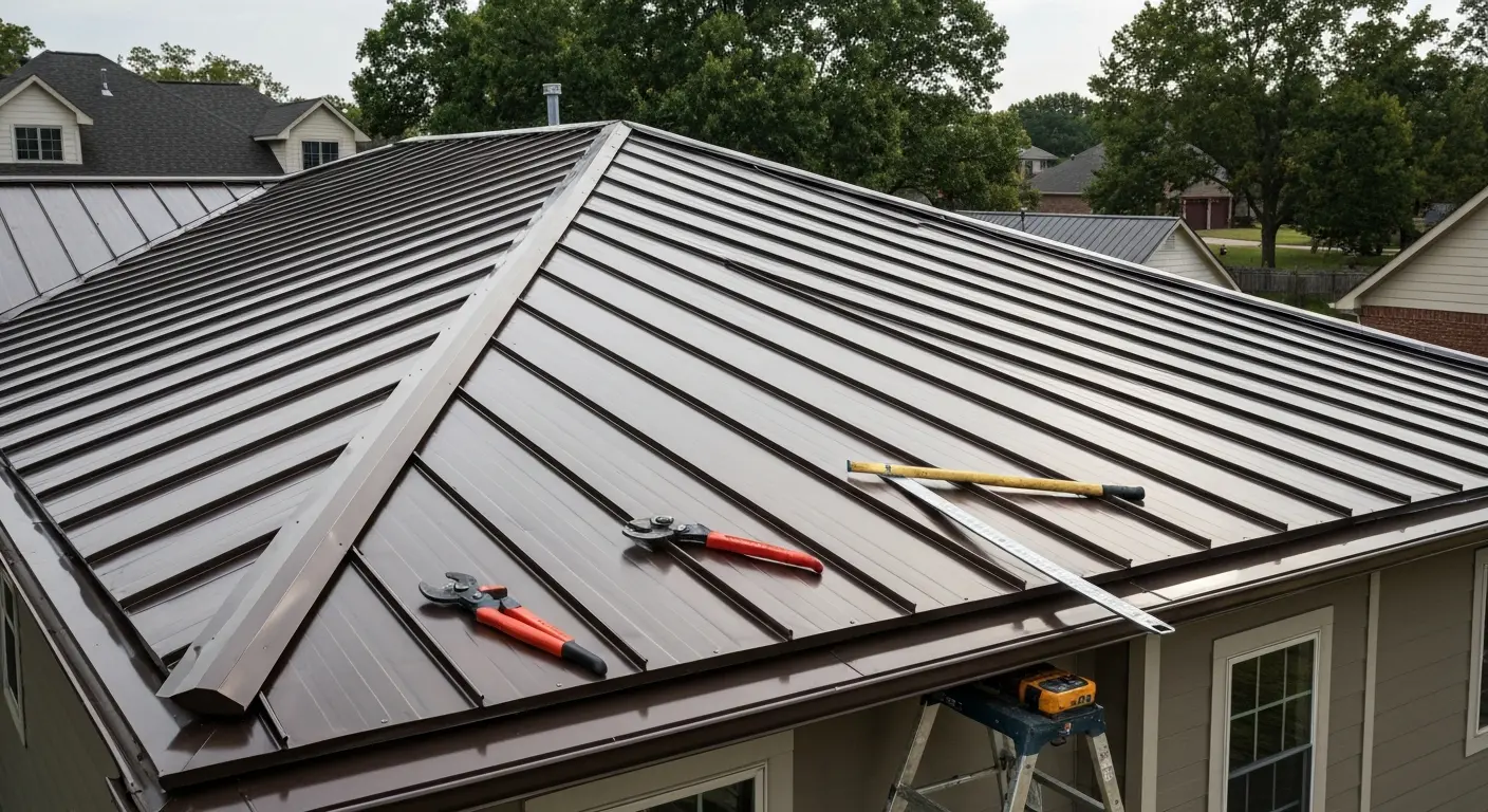 Metal roof installation Pocahontas