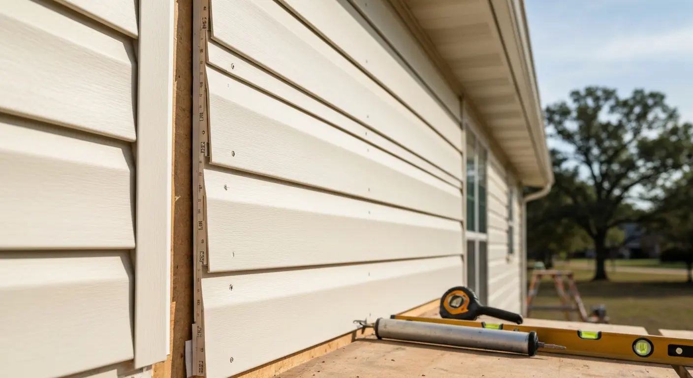 Vinyl siding repair in Jonesboro
