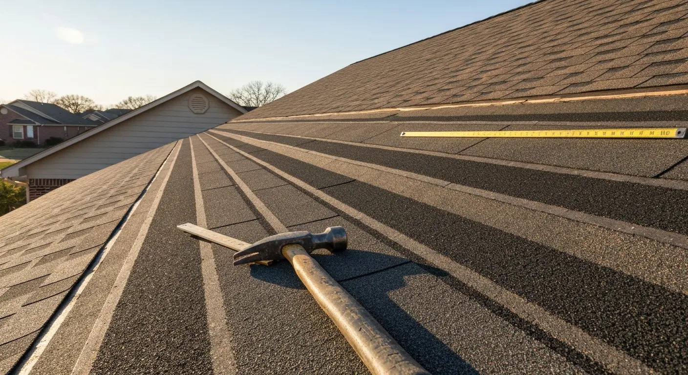 Storm damage roof assessment