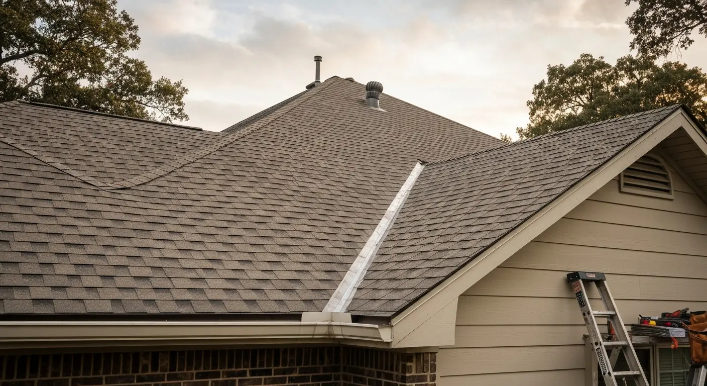 Residential roof repair in Walnut Ridge