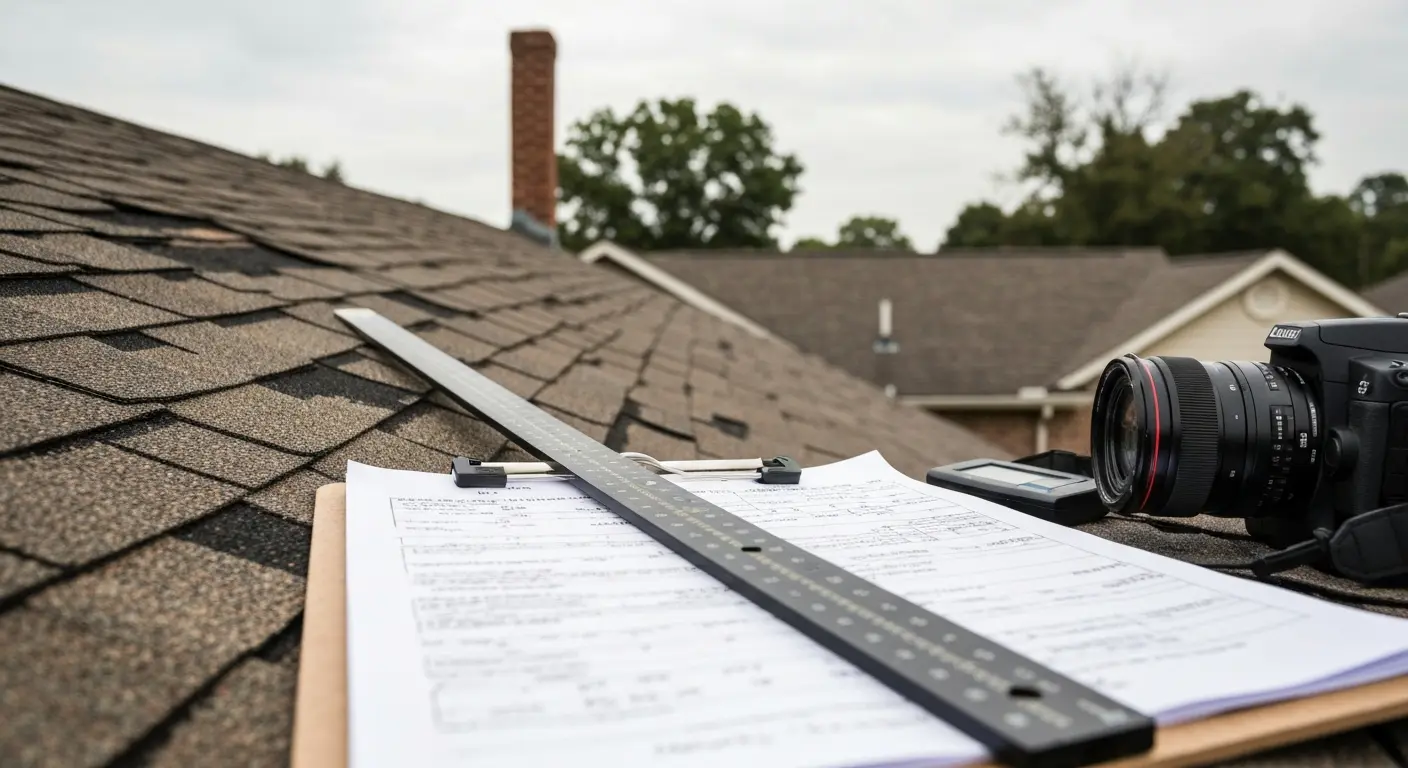 Storm damage inspection