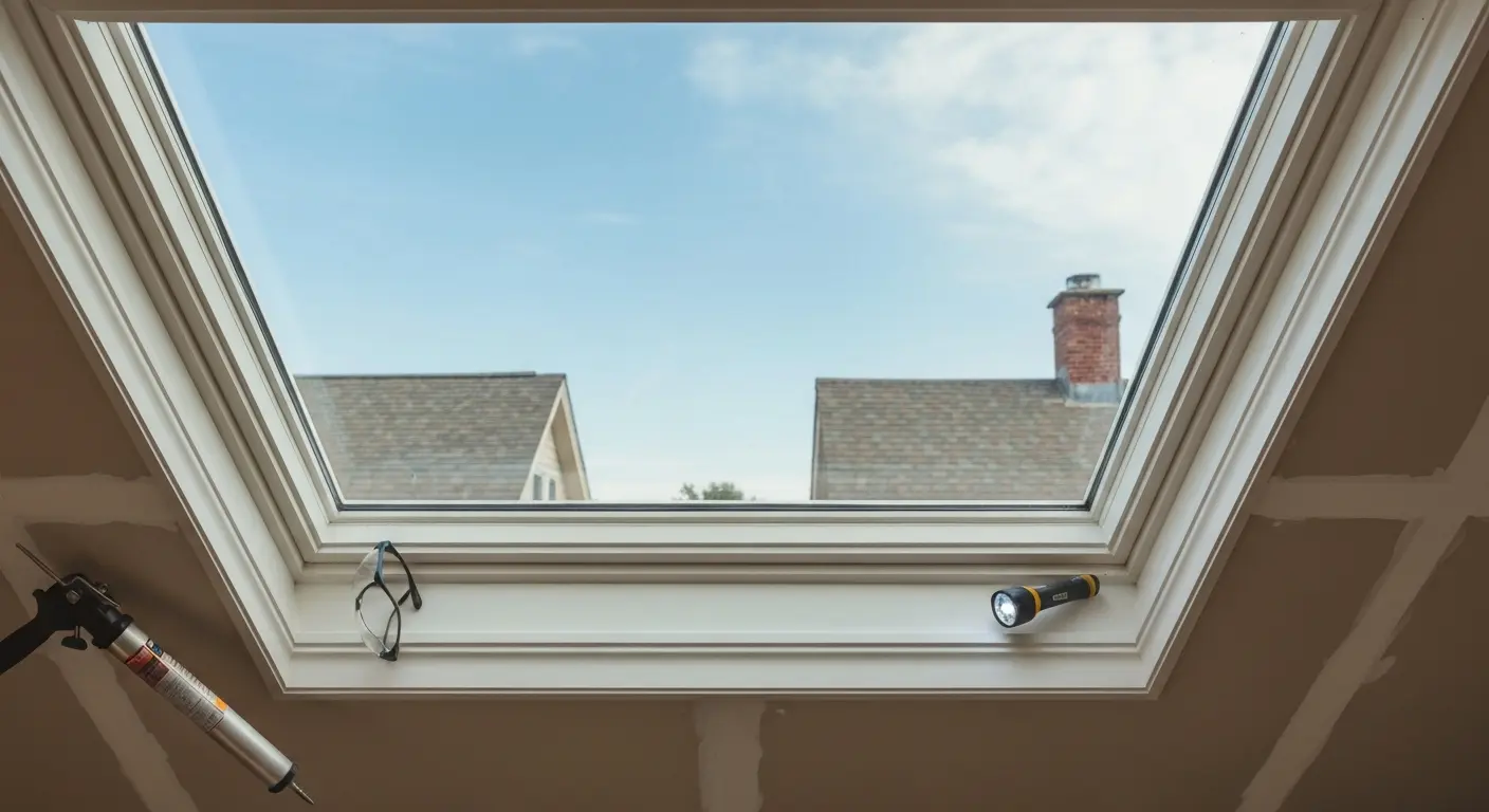 Skylight inspection and repair project