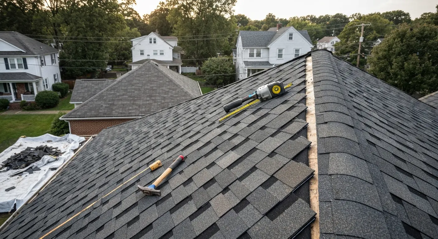 Roof replacement project