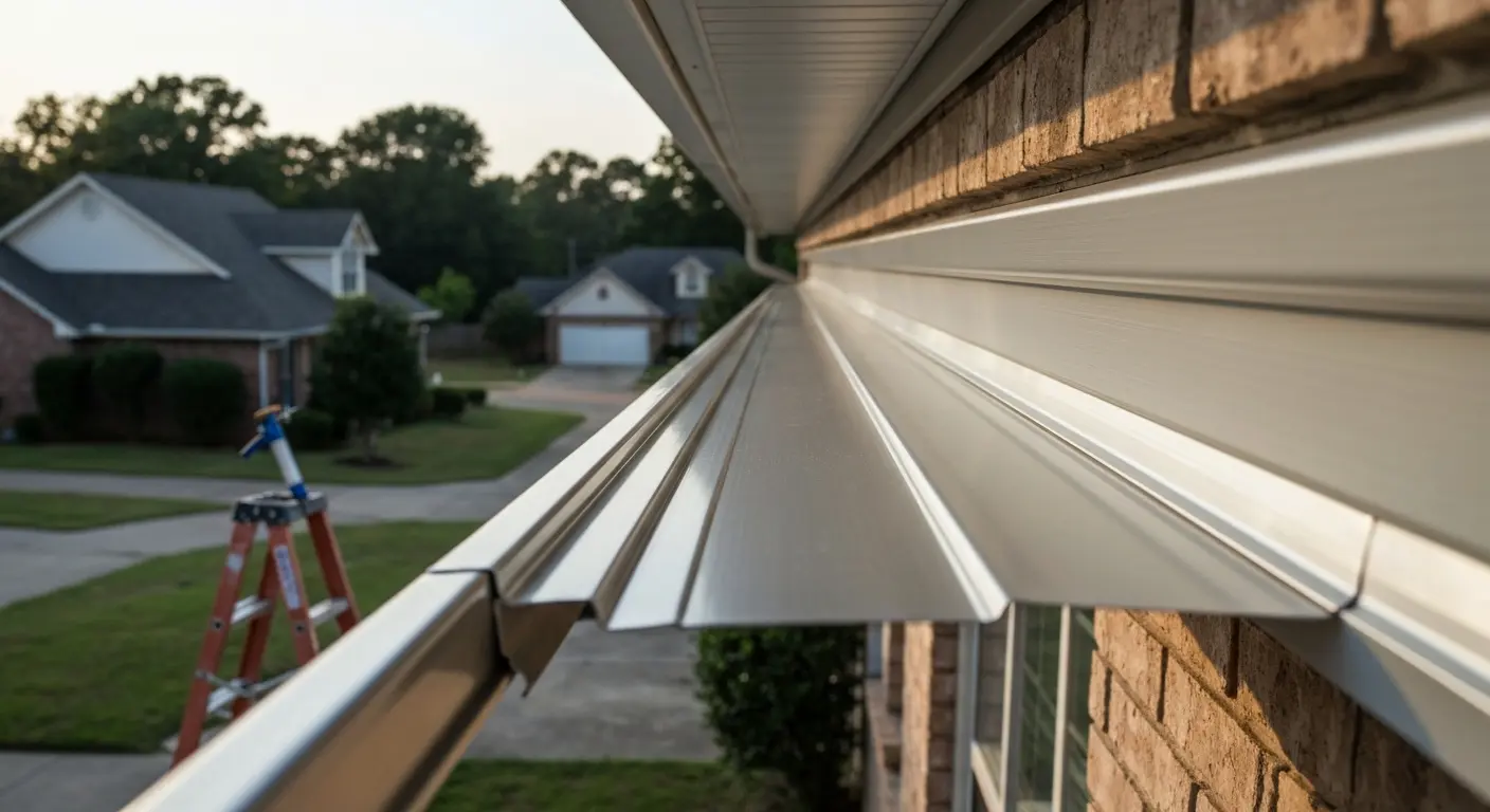 Soffit and fascia installation