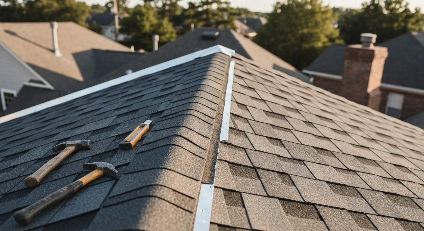 Residential roof repair