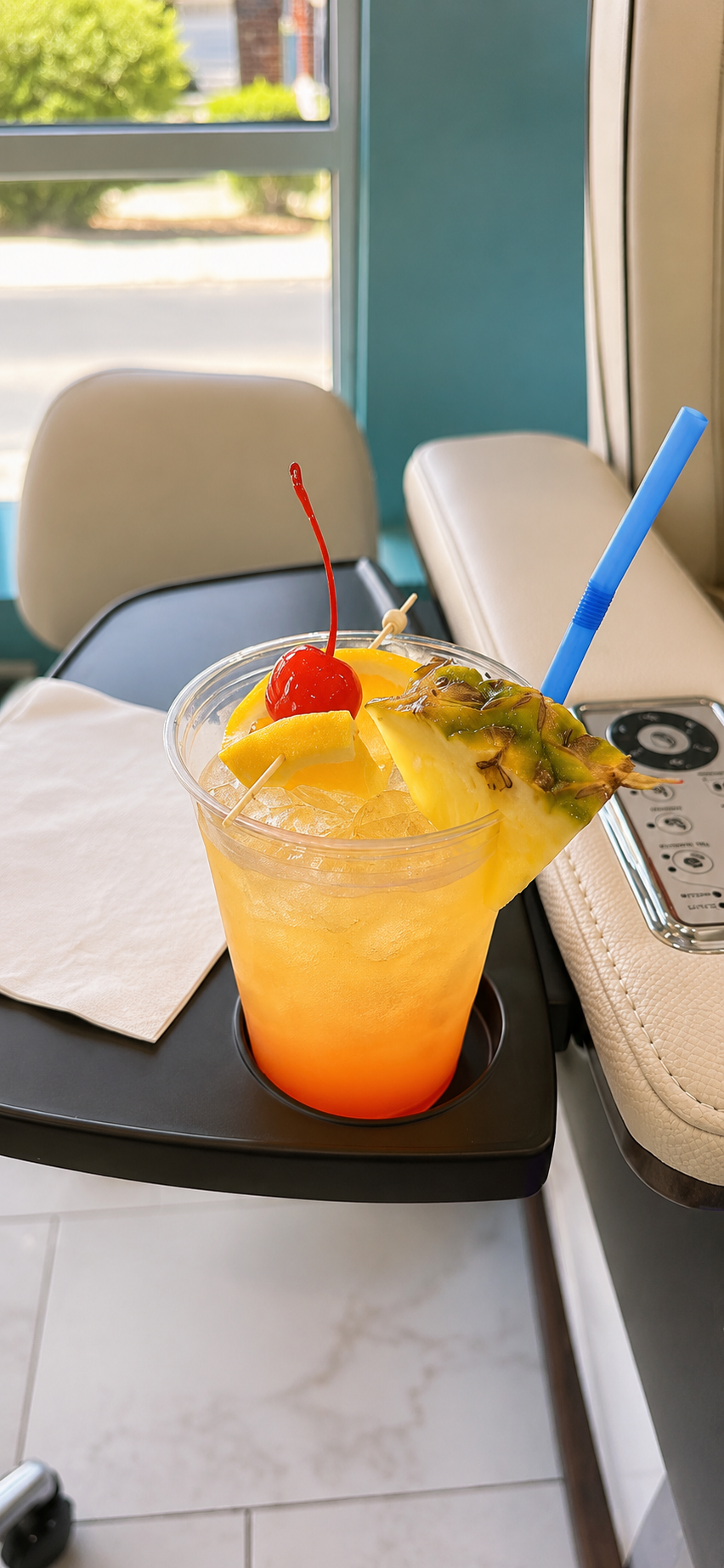 Signature mocktail at Amour Nails Hair Studio Henderson NV sip bar