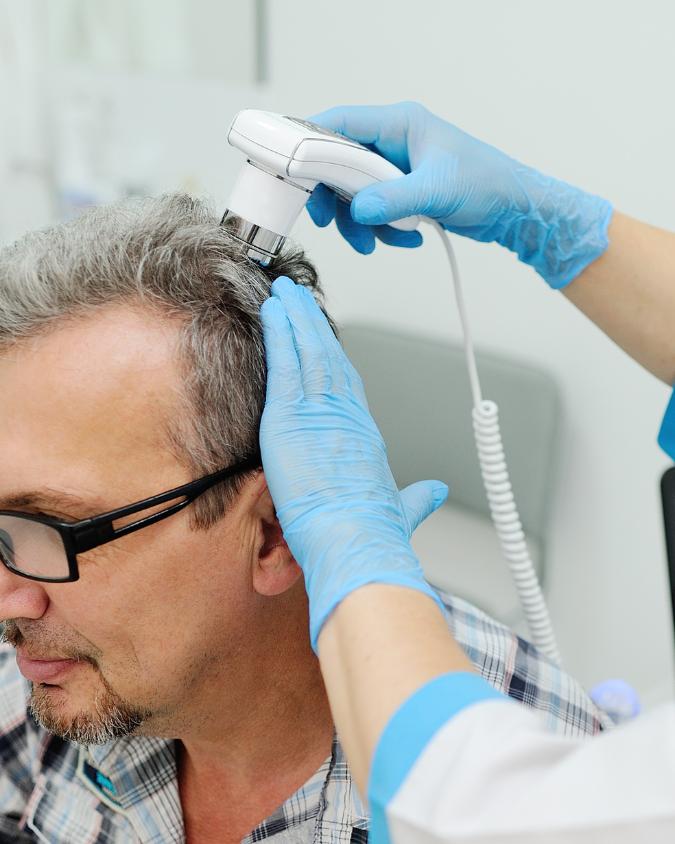 Hair root strengthening Treatment in Marthandam