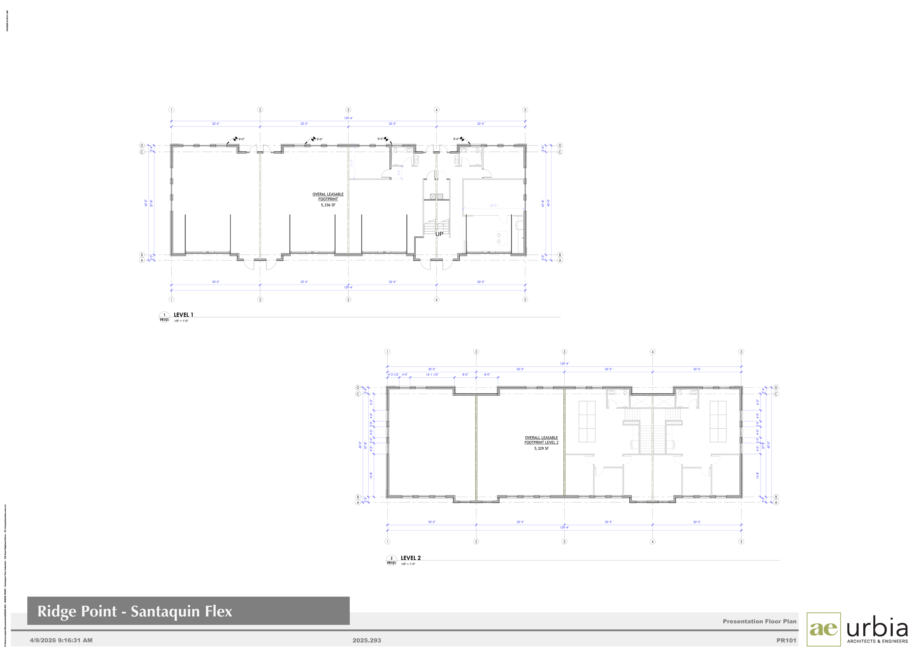 Santaquin flex condo site plan with building layout and parking