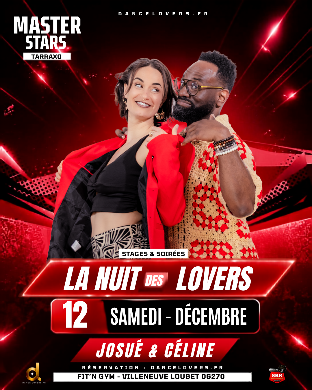 Master Stars 12 décembre 2026 - Josué & Céline