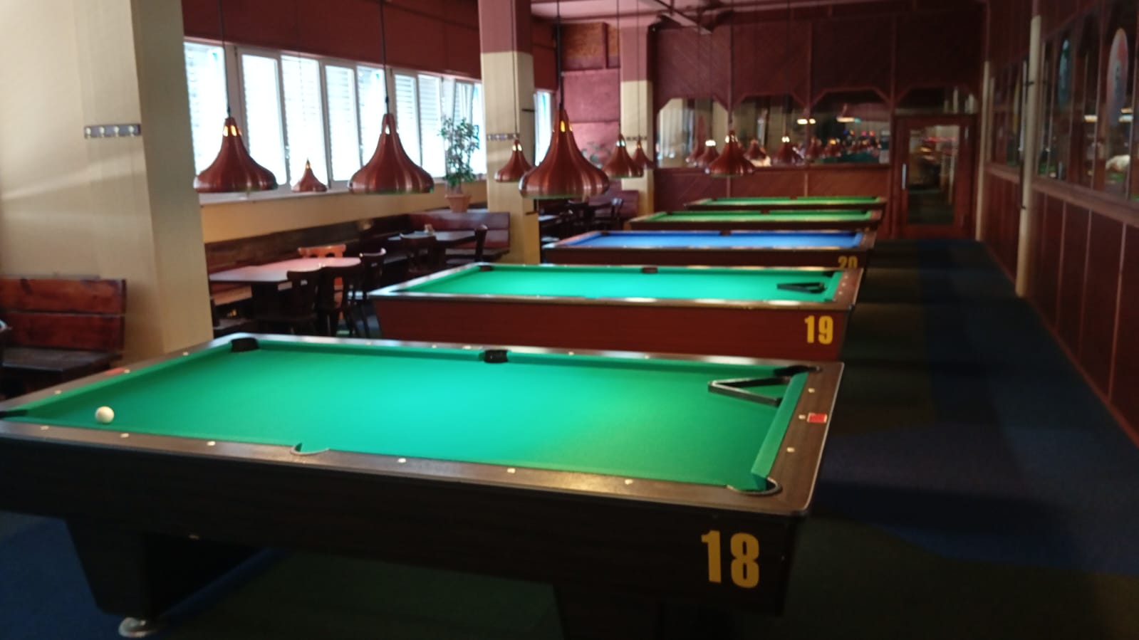 Nichtraucherbereich Poolbillard