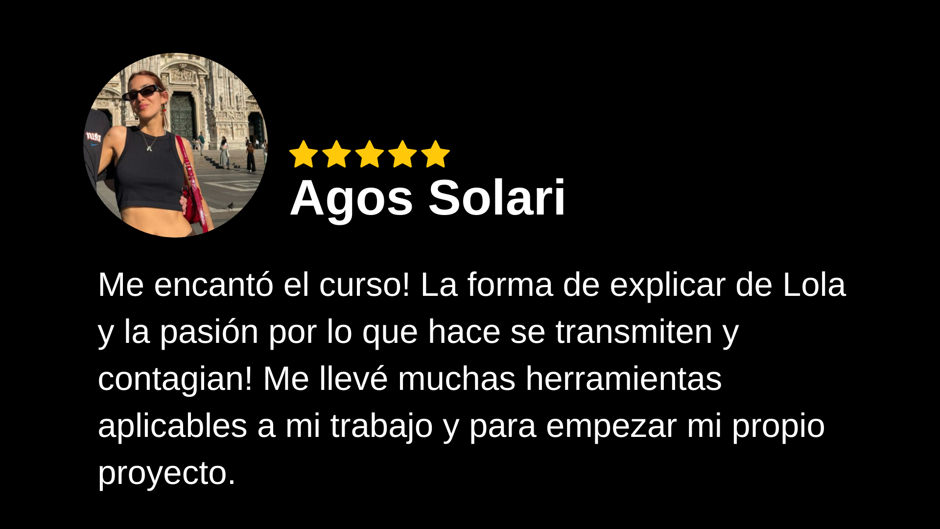 Testimonio real