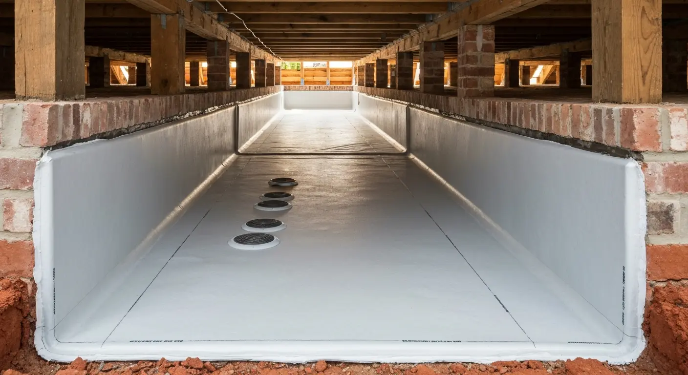 Crawlspace encapsulation service