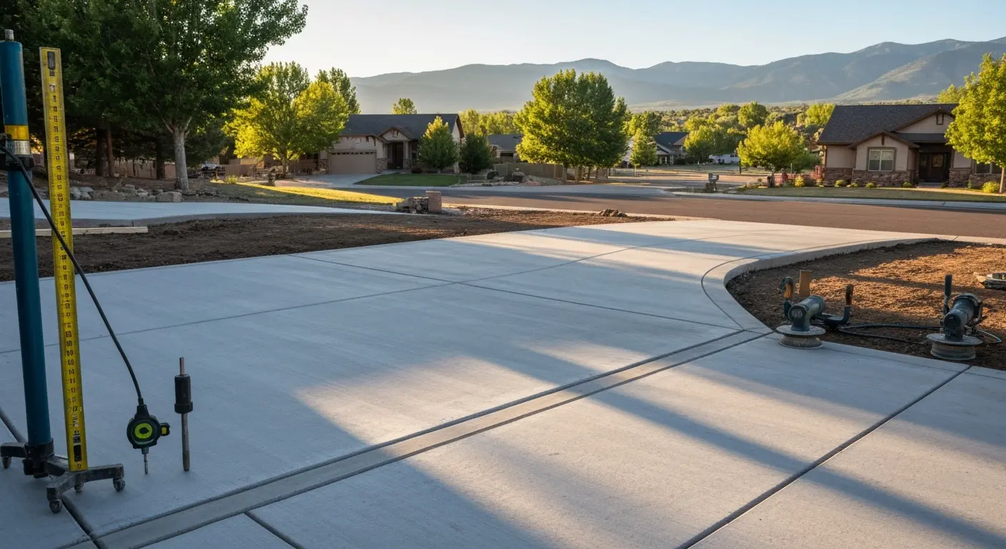 Concrete lifting work