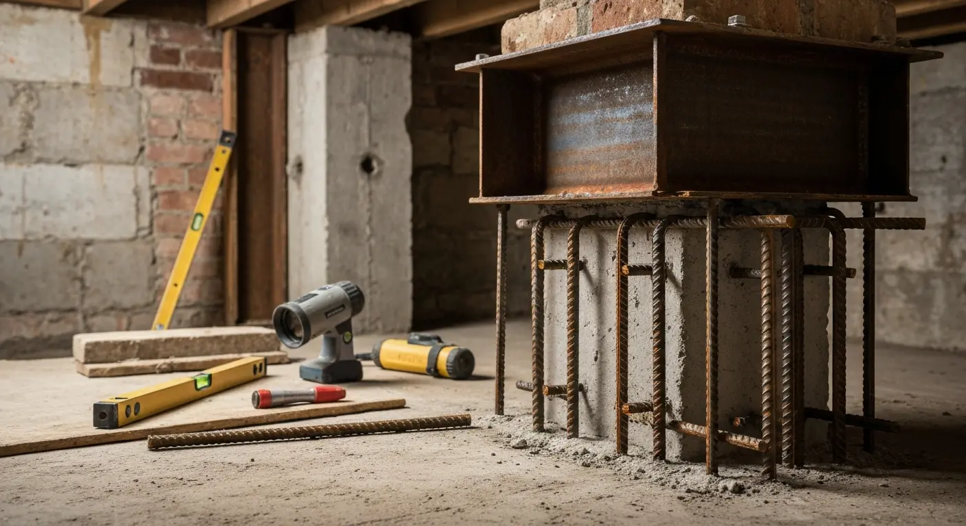 Structural repair detail