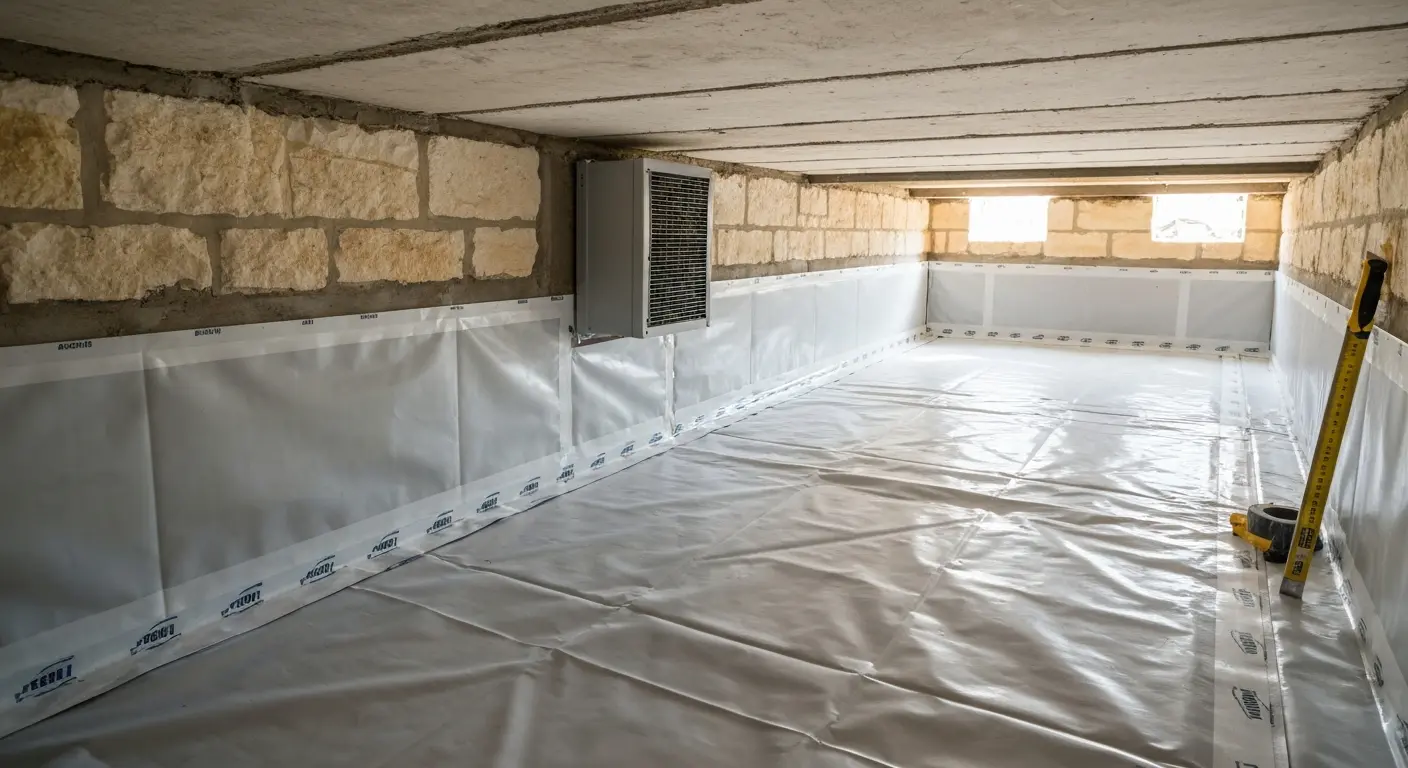 Crawlspace encapsulation