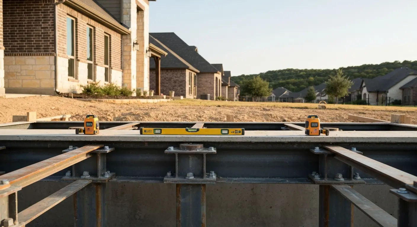 Foundation repair and leveling service