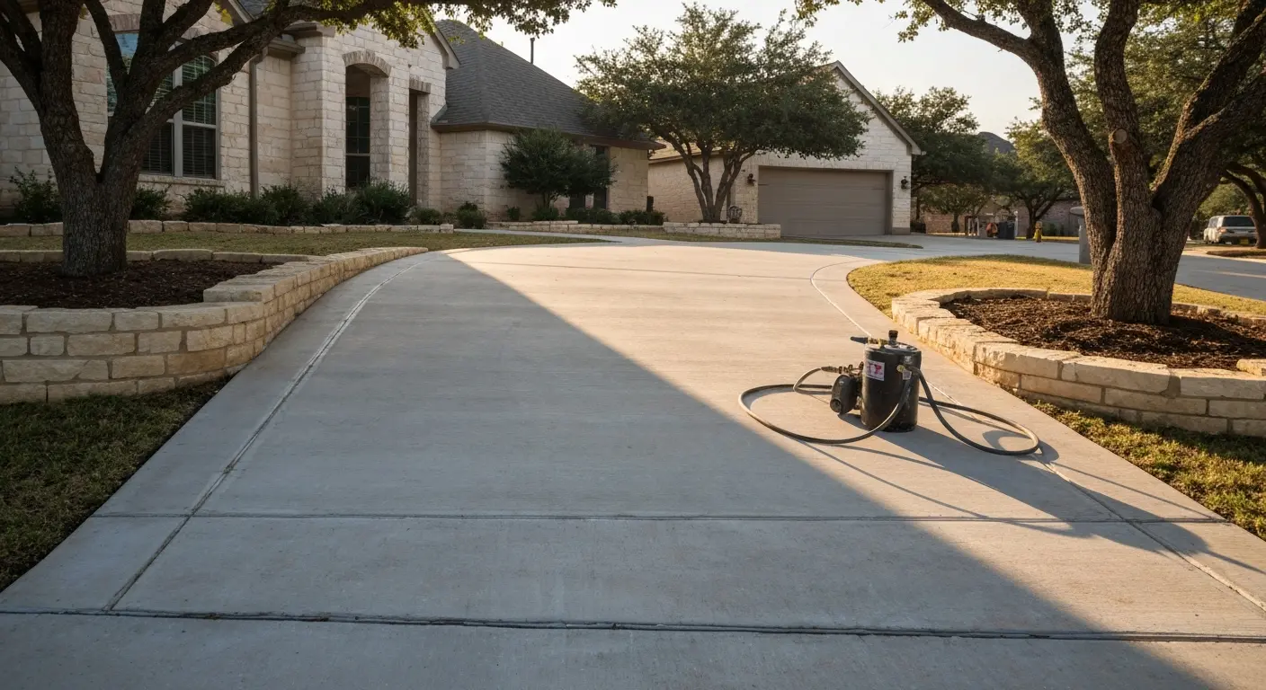 Driveway lifting project