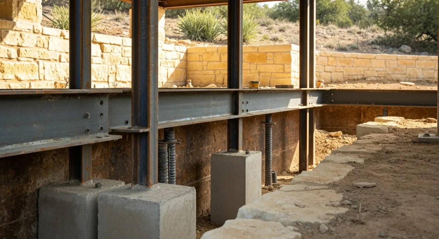 Foundation repair work