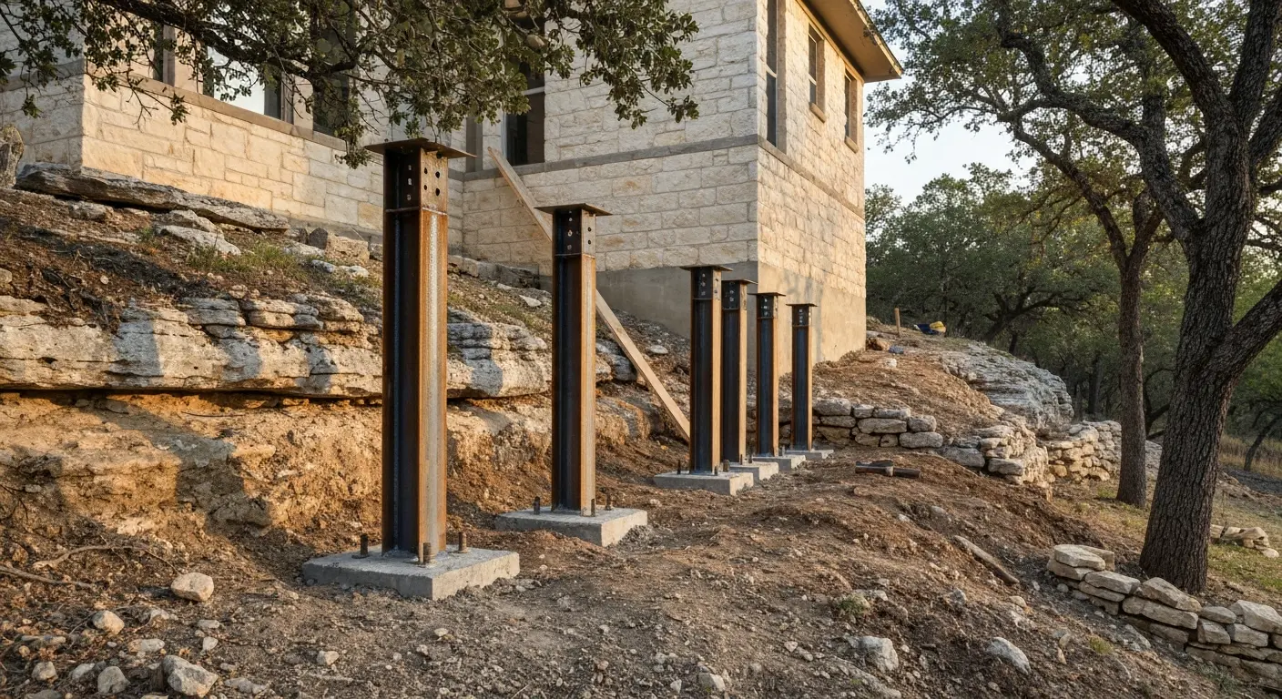 Structural piering installation