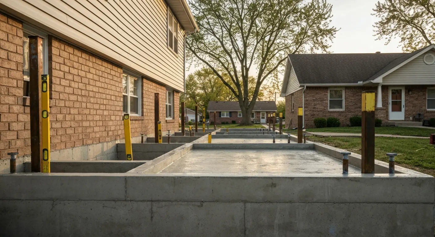 Foundation lifting service