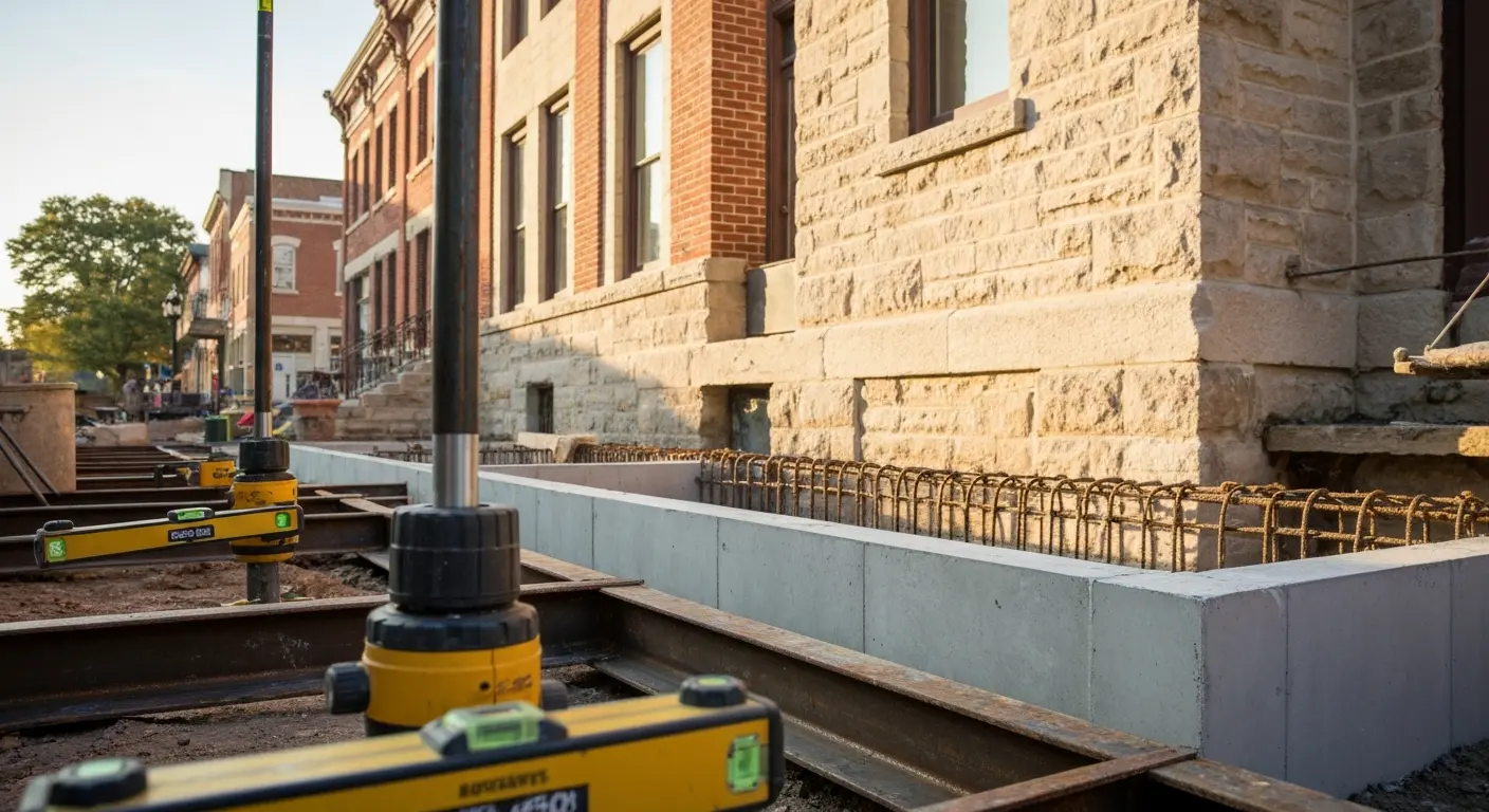 Foundation repair work